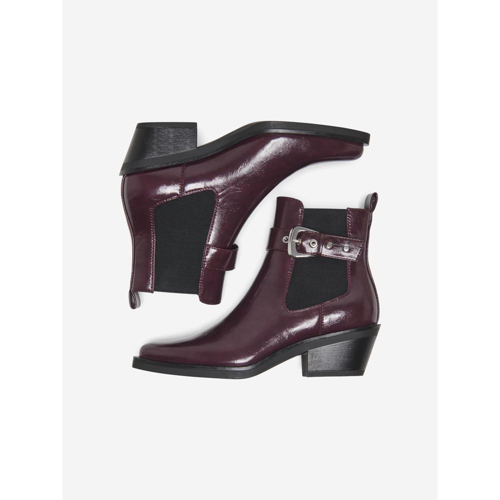 Only Amie Buckle Ankle Boots
